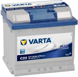 Acumulator auto VARTA Blue Dynamic 52AH (5524000473132)