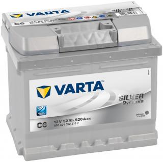 Acumulator auto VARTA Silver Dynamic 52AH (5524010523162)