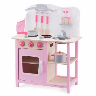 Bucatarie New Classic Toys Bon Appetit Pentru Copii Roz