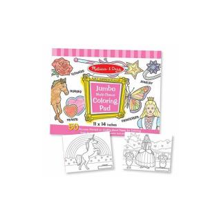 Caiet jumbo cu desene pentru colorat Melissa and Doug Roz