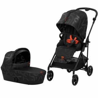 Carucior Cybex Melio 2 in 1 Street Real Black