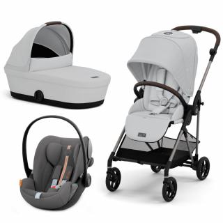 Carucior Cybex Melio B 3 in 1 Fog Grey