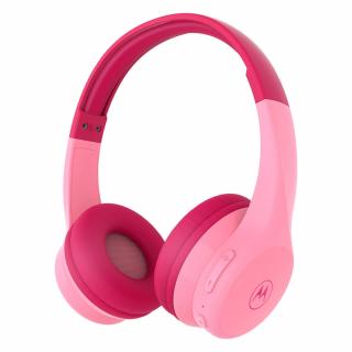 Casti Audio Wireless pentru Copii Motorola Moto JR300 Pink