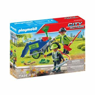 Figurine Echipa de Curatare Strazi Playmobil