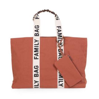 Geanta Childhome Family Bag Signature Ruginiu - Resigilat