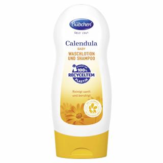 Gel de dus si sampon cu galbenele Bubchen Calendula 230 ml