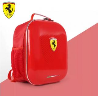 Ghiozdan Ferrari design 3D, culoare rosie