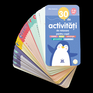 Joc educativ 30 de activitati de relaxare pentru copii