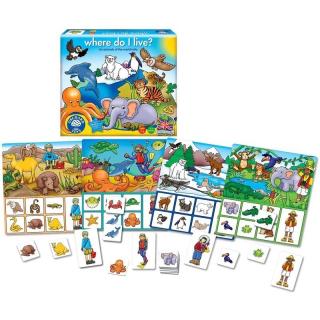 Joc educativ Orchard Toys Loto - Habitate