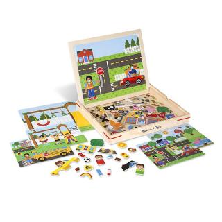 Joc magnetic potriveste piesele Melissa  Doug