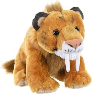 Jucarie de plus Wild Republic Smilodon 30 cm