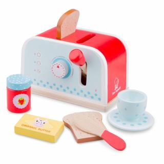 Jucarii din Lemn - Set Toaster, New Classic Toys