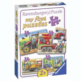 Mini Puzzle Ravensburger - Utilaje Agricole