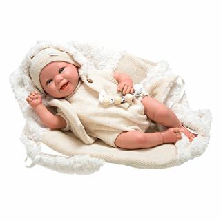 Papusa Reborn bebelus realist Arias Diego 45 cm Beige