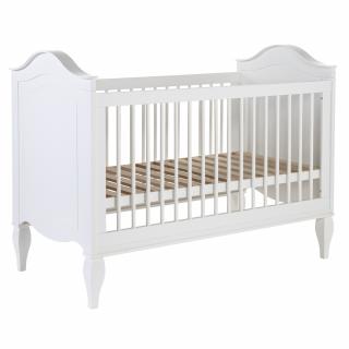 Patut Childhome Romantic White 70x140 cm, MDF Pin Alb