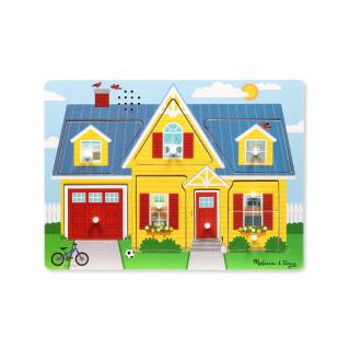 Puzzle cu sunete Casa mea Melissa and Doug