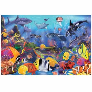 Puzzle de podea Viata subacvatica Melissa and Doug