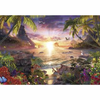 Puzzle Ravensburger - Apusul in Paradis