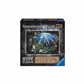 Puzzle Ravensburger Exit 4: In Submarin, 759 Piese