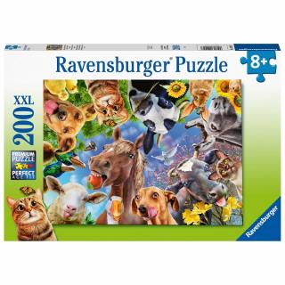 Puzzle Ravensburger Portret Cu Animale, 200 Piese