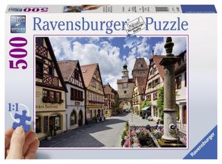 Puzzle Ravensburger Rothenburg, 500 Piese