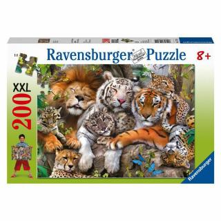 Puzzle Ravensburger XXL - Marile Feline Noaptea