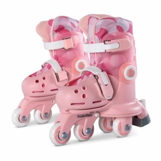 Role ajustabile Yvolution Twista Skates marime 23-28 Pink