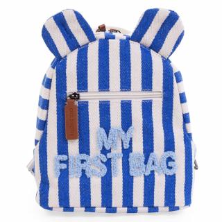 Rucsac pentru copii Childhome My First Bag Albastru Alb