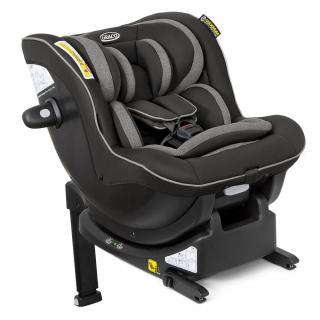 Scaun auto Graco Ascent i-Size exclusiv Rear-Facing Black + Baza Isofix