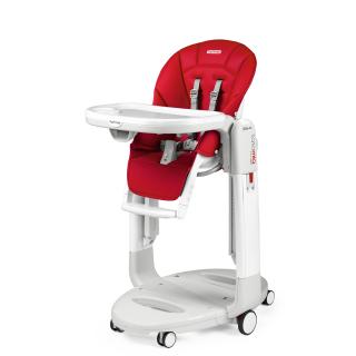 Scaun de masa 3in1 Peg Perego Tatamia Follow Me, 0-15 Kg, Fragola, Visiniu