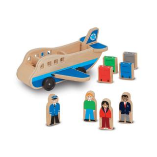 Set de joaca Avion cu pasageri Melissa and Doug