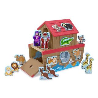 Set de joaca din lemn Arca lui Noe Melissa and Doug