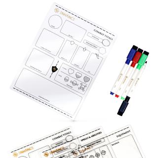 Set Fise Reutilizabile DnD