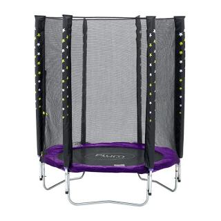 Set Trambulina Cu Plasa De Protectie Junior 140 Cm PLUM