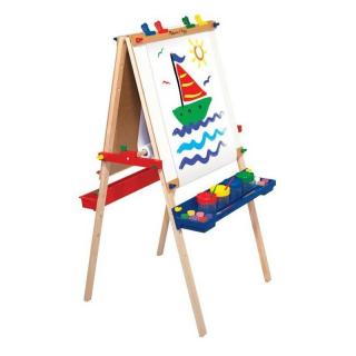 Tabla de scris reglabila Sevalet lemn Melissa and Doug
