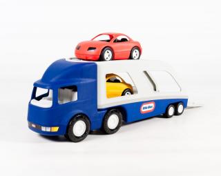 Transportor masini Little Tikes albastru