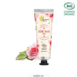 Crema de maini bio cu trandafiri  30ml