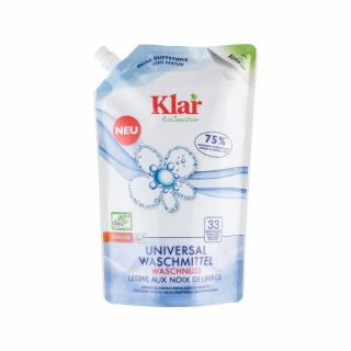 Detergent bio lichid pentru rufe, fara parfum, cu Nuci de Sapun, Ecopack, 1,5L