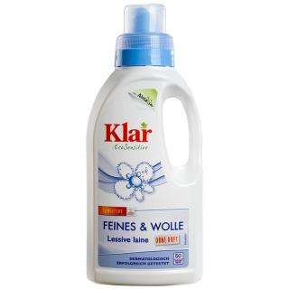 Detergent lichid pentru rufe, fara parfum, Lana si Matase, 500 ml