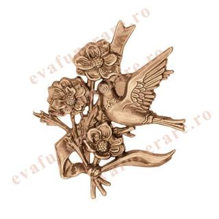 Ornament with bronze bird 3562