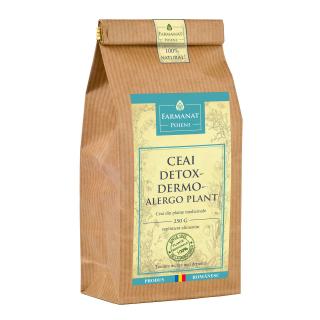 Ceai natural, detox-dermo-alergoplant, pentru afectiuni dermatologice, depurativ, 250g