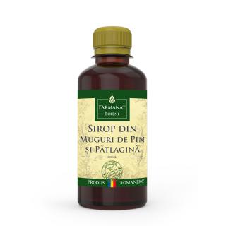 Sirop natural de tuse, din muguri de pin si patlagina, 200ml