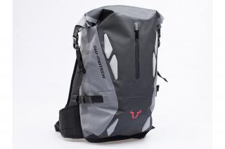 Backpack Triton Tarpaulin. Impermeabil. Gri Negru 20 l.