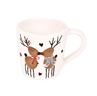 Cana ceramica Reindeer Romance