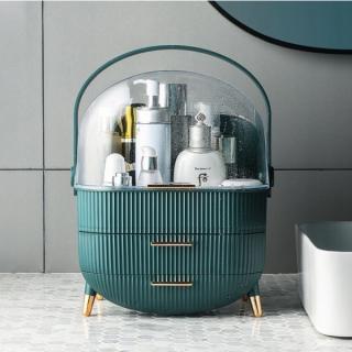 Cutie organizatoare cosmetice bijuterii Green