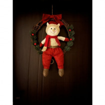 Decoratiune Elf Craciun pentru usa