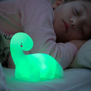 Lampa dinozaur multicolor LED