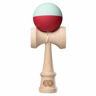 Kendama USA Kaizen 2.0 Half Split - Menta si Rosu