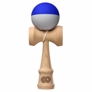 Kendama USA Kaizen Half Split - Albastru si Gri