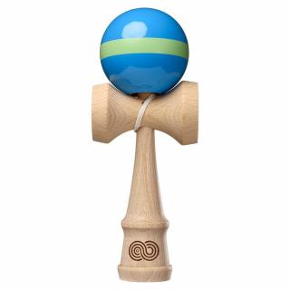 Kendama USA Kaizen Single Stripe - Bleu si Verde